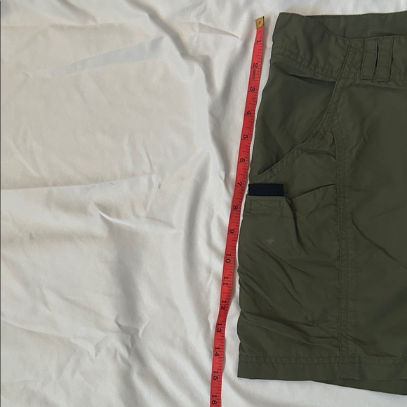REI Olive Green Women's Athletic Shorts - Picture 7 of 7